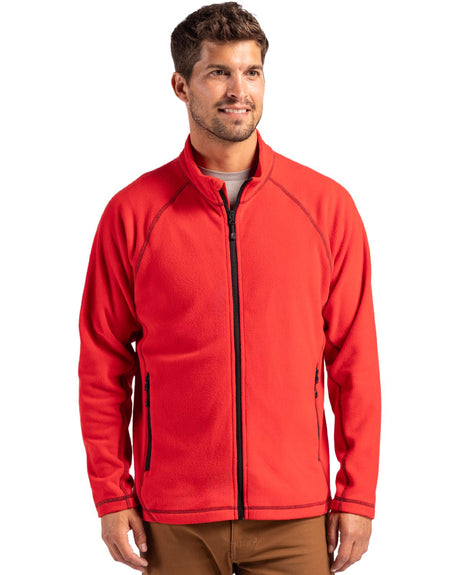 Clique Men's Powder Recycled Fleece Full Zip Jacket-1