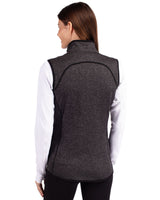 Cutter & Buck Women's Mainsail Sweater-Knit Full Zip Vest-4