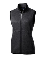 Cutter & Buck Women's Mainsail Sweater-Knit Full Zip Vest-6