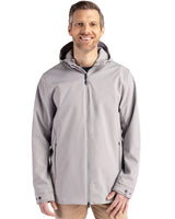 Cutter & Buck Men's Camano Recycled Everyday Stretch Water Resistant Full Zip Jacket-1