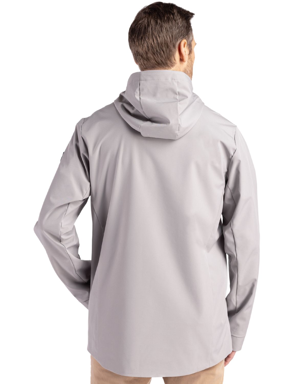 Cutter & Buck Men's Camano Recycled Everyday Stretch Water Resistant Full Zip Jacket-2