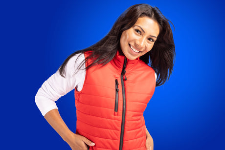 Clique Women's Valhalla Recycled Insulated Puffer Full Zip Vest-1