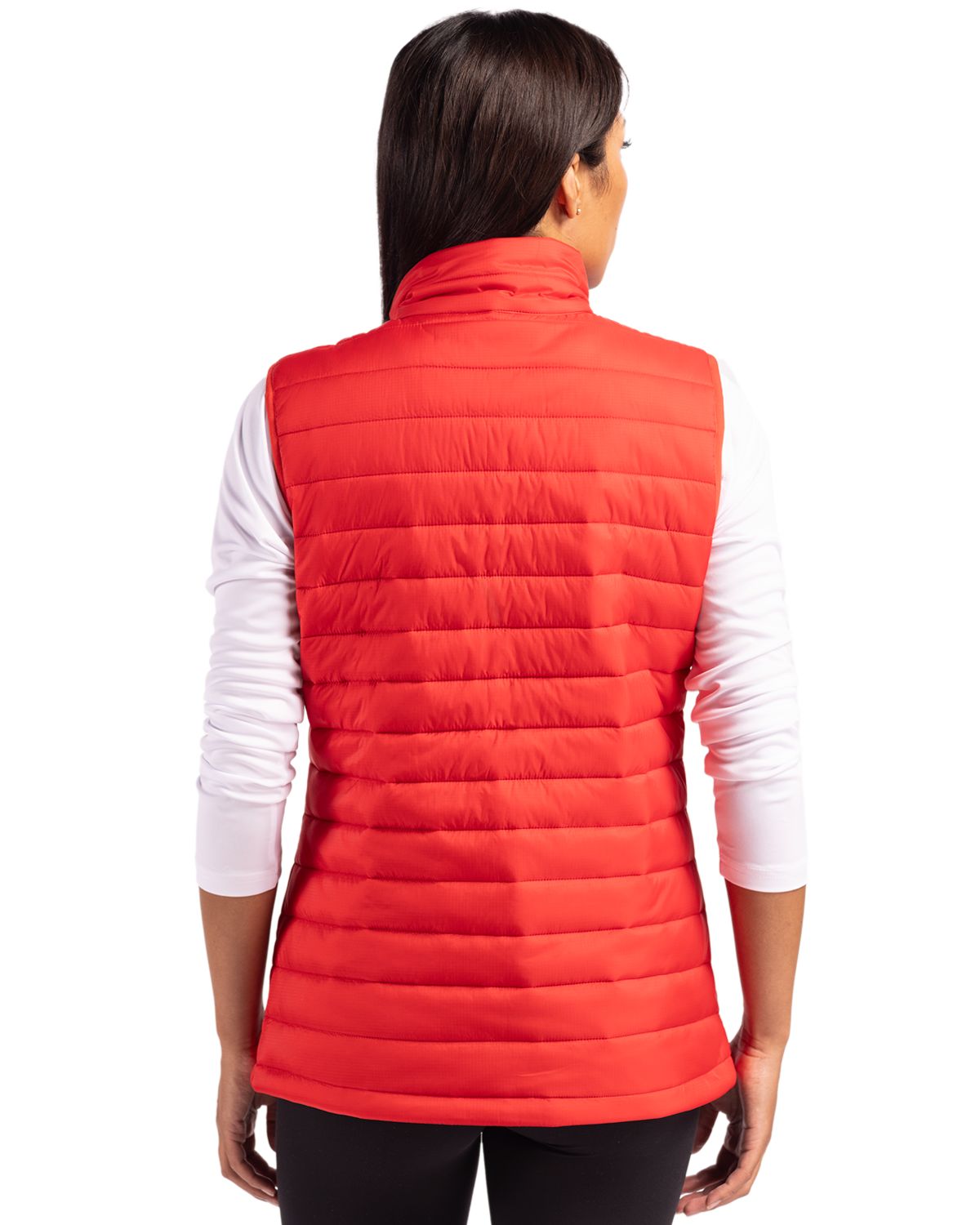 Clique Women's Valhalla Recycled Insulated Puffer Full Zip Vest-4