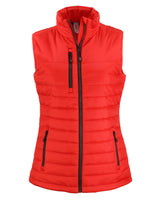Clique Women's Valhalla Recycled Insulated Puffer Full Zip Vest-7