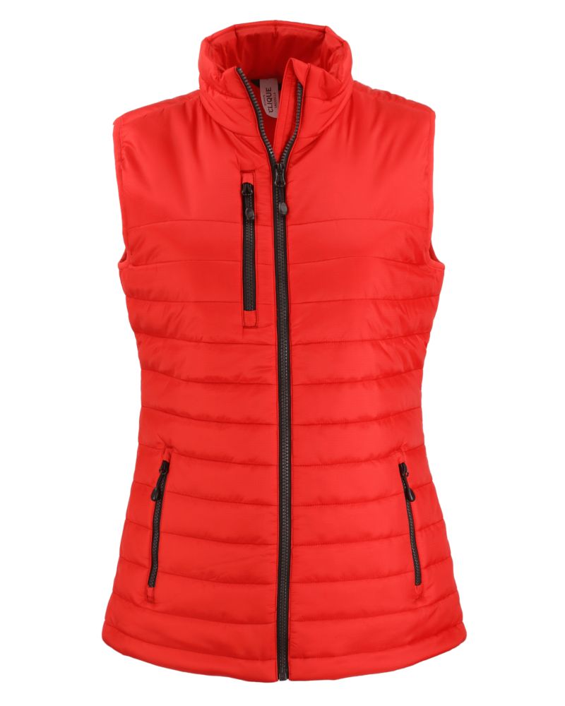 Clique Women's Valhalla Recycled Insulated Puffer Full Zip Vest-8