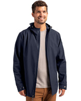 Cutter & Buck Men's Camano Recycled Everyday Stretch Water Resistant Full Zip Jacket-3