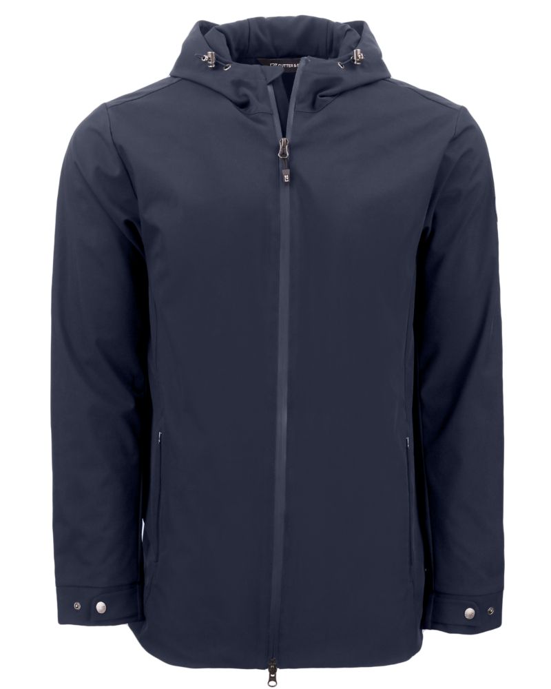 Cutter & Buck Men's Camano Recycled Everyday Stretch Water Resistant Full Zip Jacket-7