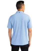 Cutter & Buck Men's Virtue Recycled Tile Print Featherlight Pique Polo-5