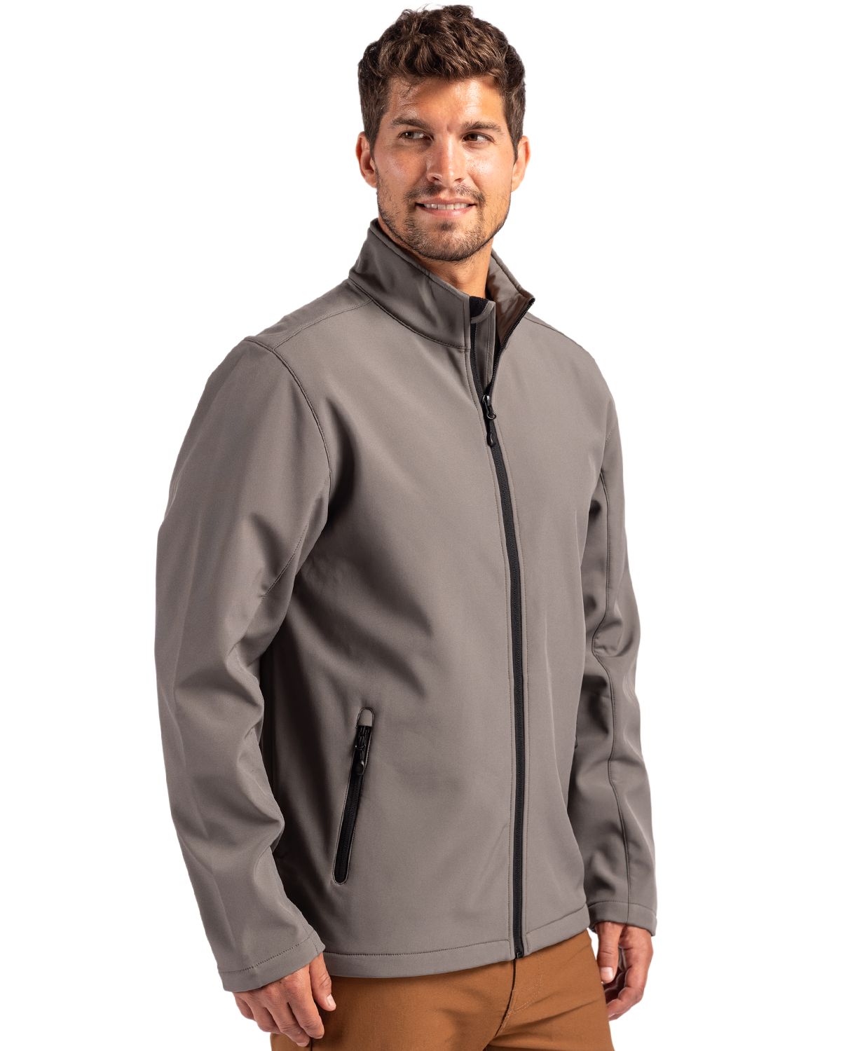 Clique Men's Tempo Recycled Stretch Softshell Full Zip Jacket-7