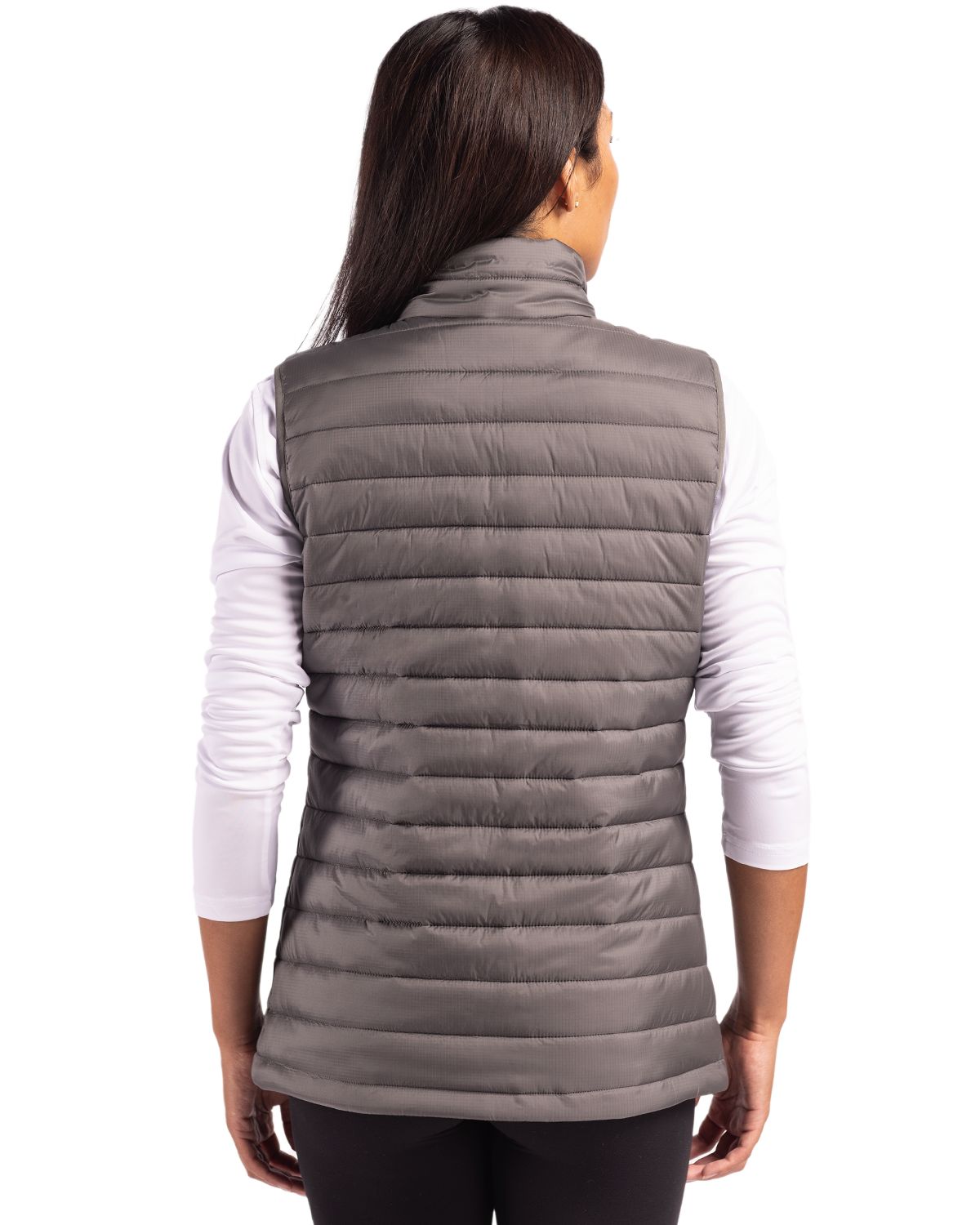 Clique Women's Valhalla Recycled Insulated Puffer Full Zip Vest-7