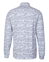Cutter & Buck Men's Traverse Big & Tall Camo Quarter Zip Pullover-3
