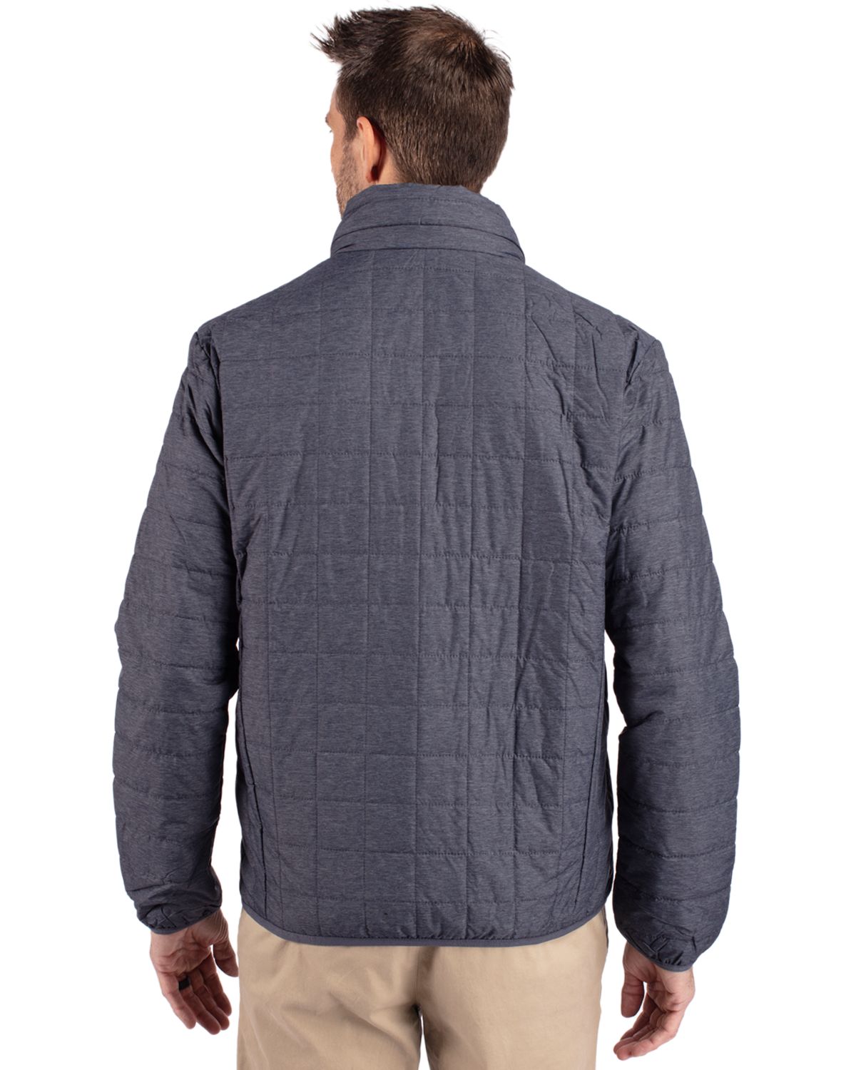 Cutter & Buck Men's Rainier Big & Tall Full Zip Jacket-12