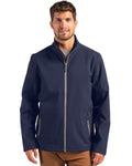 Clique Men's Tempo Recycled Stretch Softshell Full Zip Jacket-1