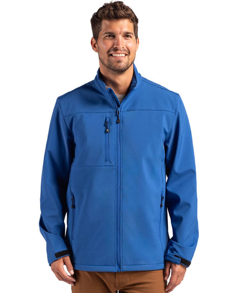 Clique Men's Tempest Recycled Waterproof Stretch Softshell Full Zip Jacket-1