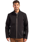 Clique Men's Tempo Recycled Stretch Softshell Full Zip Jacket-1
