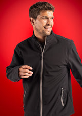 Clique Men's Tempo Recycled Stretch Softshell Full Zip Jacket-5