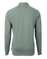 Cutter & Buck Men's Adapt Recycled Soft Knit Stretch Heathered Quarter Zip Pullover-3
