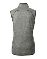 Cutter & Buck Women's Mainsail Sweater-Knit Full Zip Vest-4