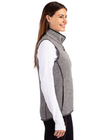 Cutter & Buck Women's Mainsail Sweater-Knit Full Zip Vest-6