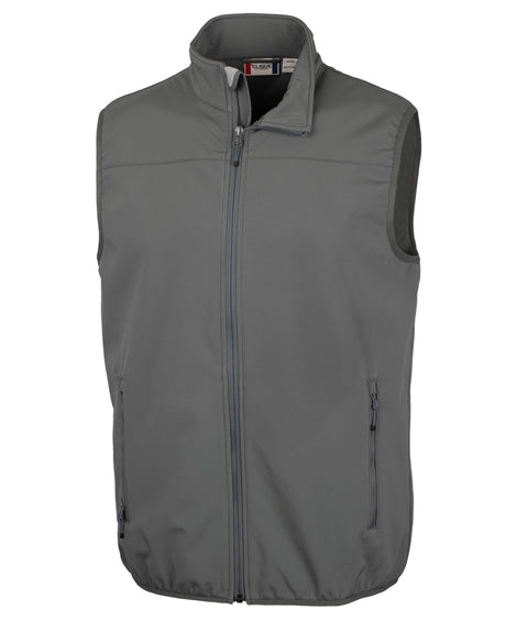 Clique Men's Trail Recycled Stretch Softshell Full Zip Vest-1