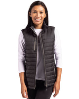 Clique Women's Valhalla Recycled Insulated Puffer Full Zip Vest-2