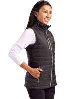Clique Women's Valhalla Recycled Insulated Puffer Full Zip Vest-4