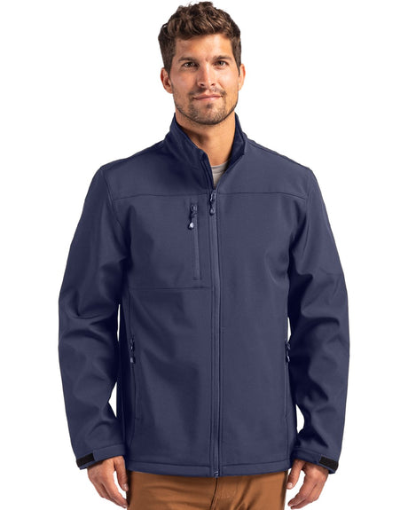 Clique Men's Tempest Recycled Waterproof Stretch Softshell Full Zip Jacket-1