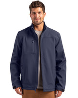 Clique Men's Tempest Recycled Waterproof Stretch Softshell Full Zip Jacket-2