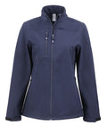 Clique Women's Tempest Recycled Waterproof Stretch Softshell Full Zip Jacket-1