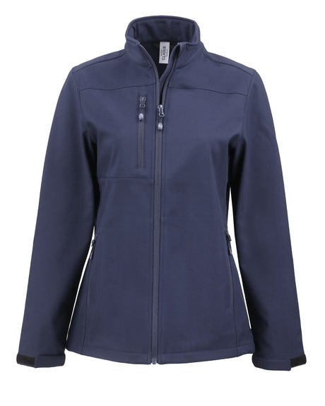 Clique Women's Tempest Recycled Waterproof Stretch Softshell Full Zip Jacket-1