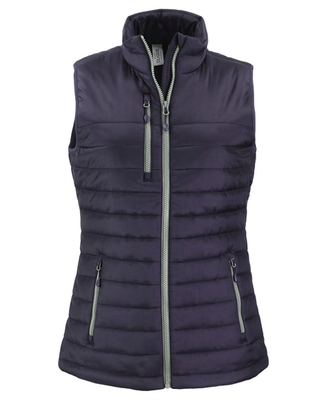Clique Women's Valhalla Recycled Insulated Puffer Full Zip Vest-1