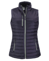 Clique Women's Valhalla Recycled Insulated Puffer Full Zip Vest-2