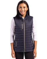 Clique Women's Valhalla Recycled Insulated Puffer Full Zip Vest-4