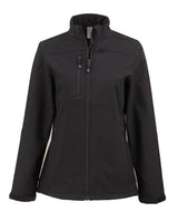 Clique Women's Tempest Recycled Waterproof Stretch Softshell Full Zip Jacket-1