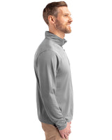 Cutter & Buck Men's Virtue Recycled Featherlight Pique Quarter Zip Pullover-2