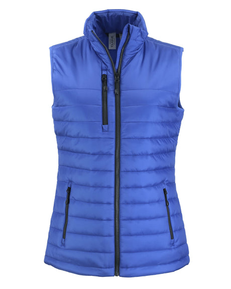 Clique Women's Valhalla Recycled Insulated Puffer Full Zip Vest-1