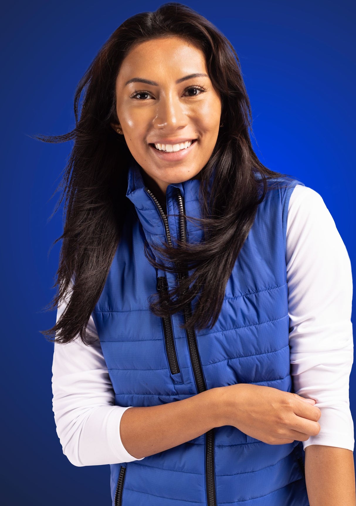 Clique Women's Valhalla Recycled Insulated Puffer Full Zip Vest-4