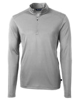Cutter & Buck Men's Virtue Recycled Featherlight Pique Quarter Zip Pullover-6