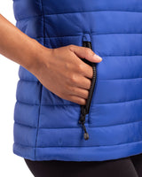 Clique Women's Valhalla Recycled Insulated Puffer Full Zip Vest-8