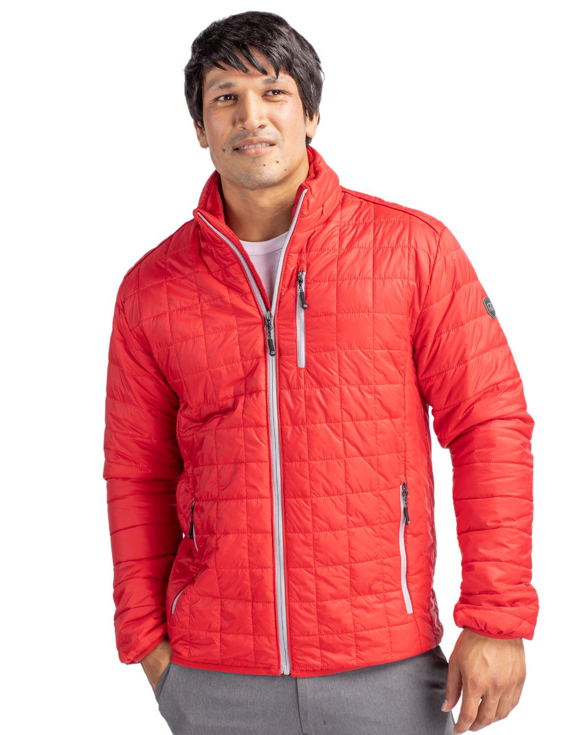 Cutter & Buck Men's Rainier Big & Tall Full Zip Jacket-4