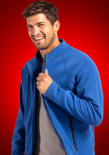 Clique Men's Powder Recycled Fleece Full Zip Jacket-8