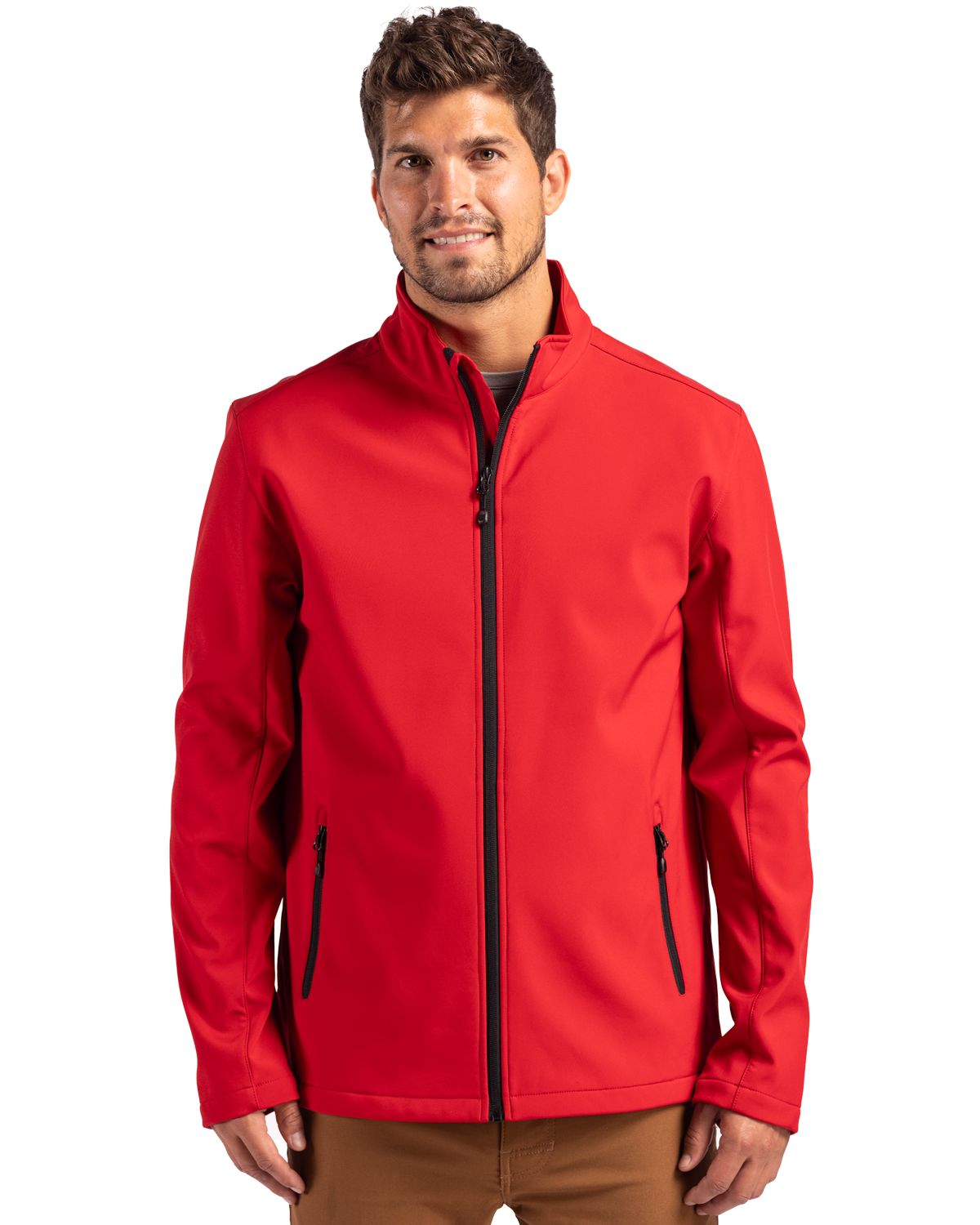 Clique Men's Tempo Recycled Stretch Softshell Full Zip Jacket-4