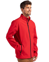 Clique Men's Tempo Recycled Stretch Softshell Full Zip Jacket-6