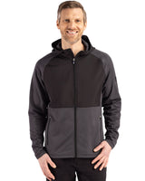 Cutter & Buck Men's Peshastin Hybrid Full Zip Jacket-1