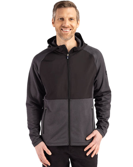 Cutter & Buck Men's Peshastin Hybrid Full Zip Jacket-1