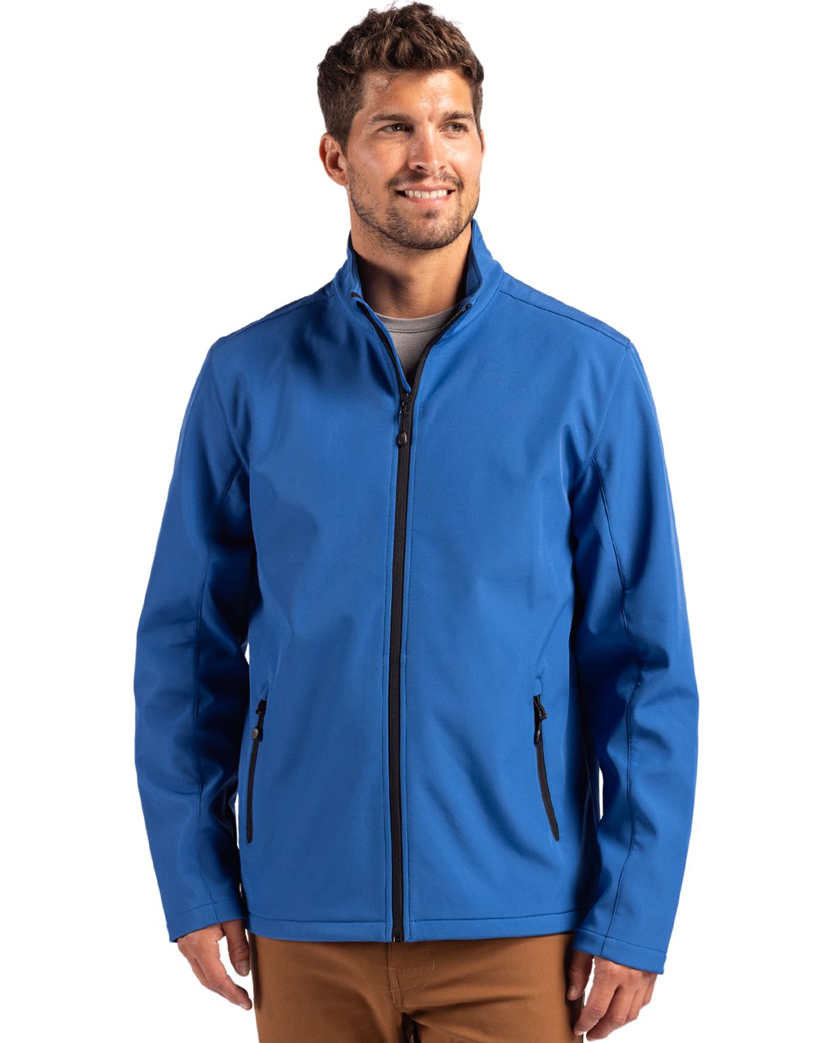 Clique Men's Tempo Recycled Stretch Softshell Full Zip Jacket-3