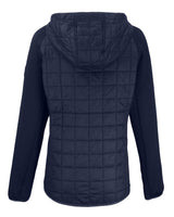 Cutter & Buck Women's Rainier Recycled Insulated Hybrid Puffer Full Zip Jacket-7