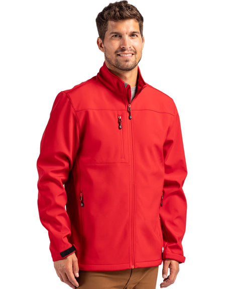 Clique Men's Tempest Recycled Waterproof Stretch Softshell Full Zip Jacket-1