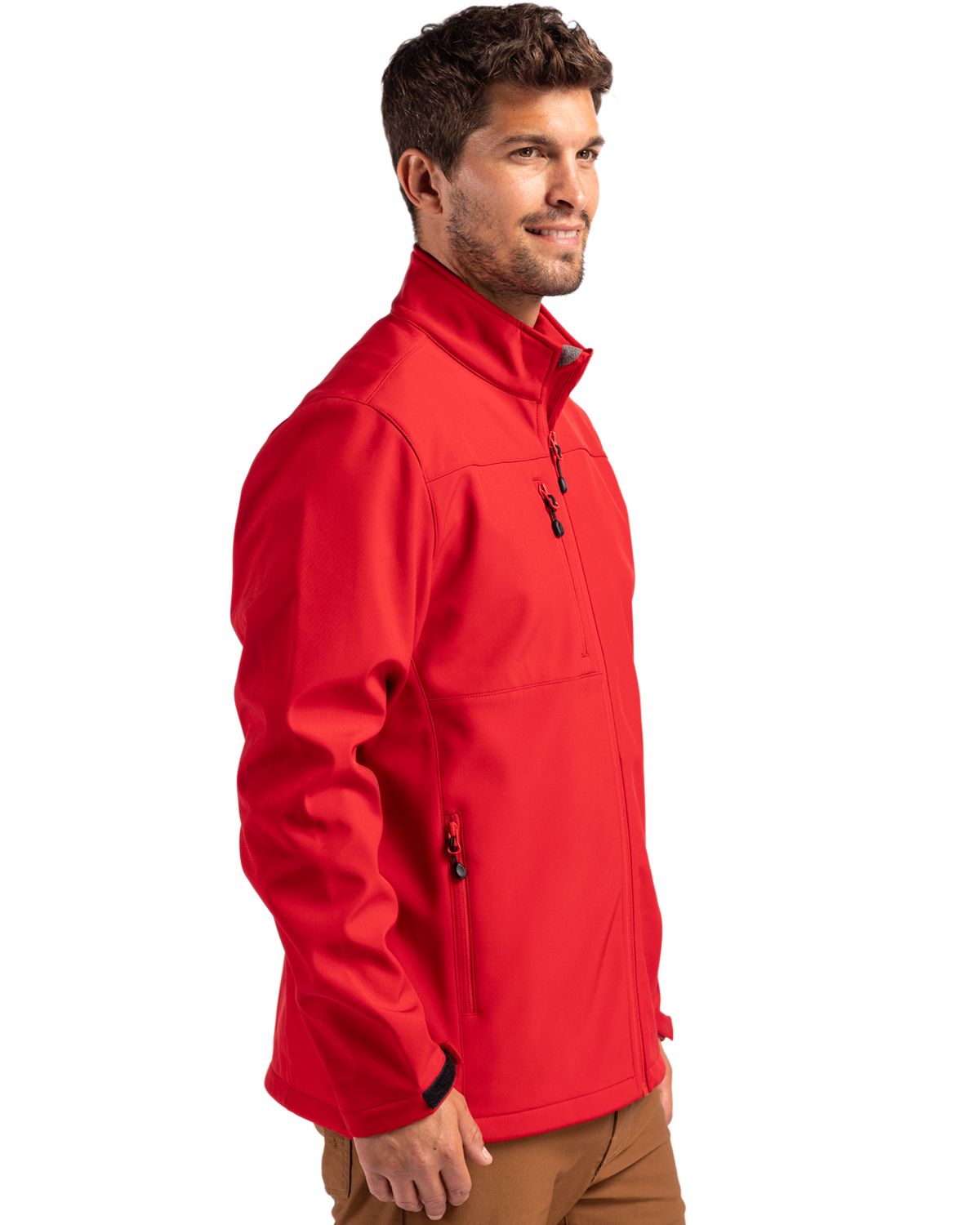 Clique Men's Tempest Recycled Waterproof Stretch Softshell Full Zip Jacket-3