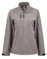 Clique Women's Tempest Recycled Waterproof Stretch Softshell Full Zip Jacket-5